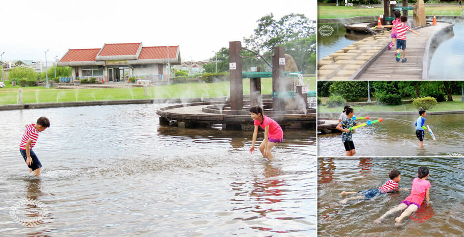 Read more about the article 【台北免費玩水景點】內湖運動公園-大水池戲水、玩沙，還可看到超大飛機從頂上呼囂而過～